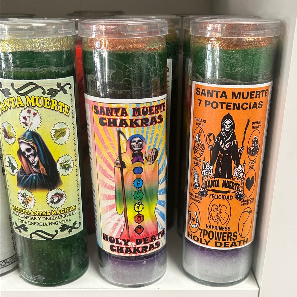 Santa Muerte Prayer Candles Each